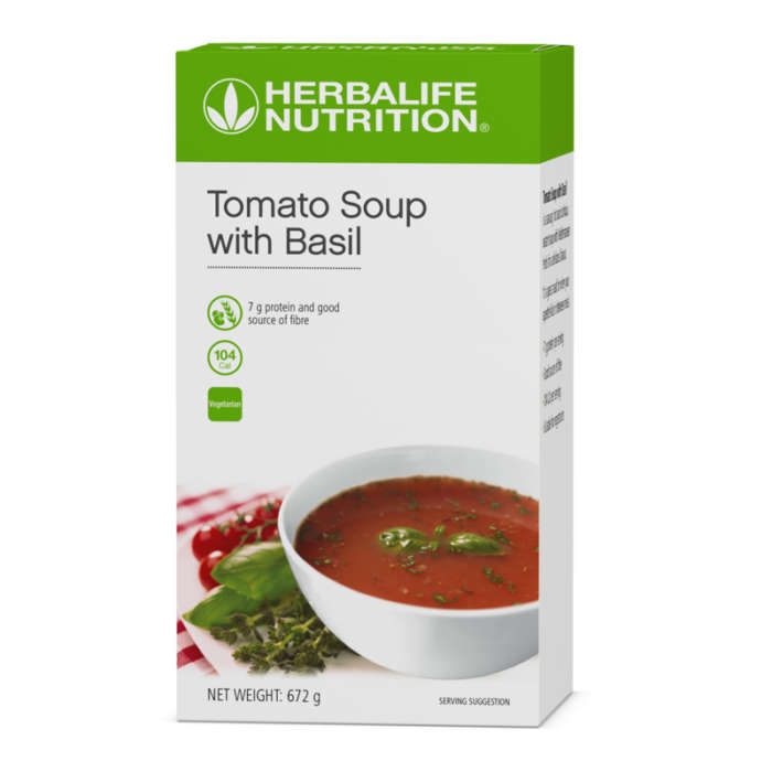 Tomato Soup with Basil